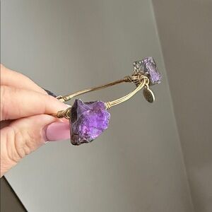 Bourbon and Boweties Purple Raw Stone